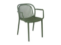 Fauteuil de terrasse vert olive JBNX85582