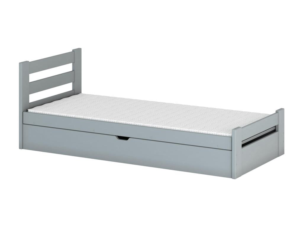 Domopure children's bed KSB004 90x190 cm Gray AIDE30970
