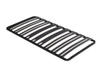Domopure 90x190 cm bed frame - 15 Domopure - 3 zones of reinforced lumbar support - Without legs - Black - Domopure XPBM19740