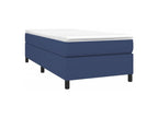 Decohaute bed base with blue mattress 90x200 fabric FJZF35545