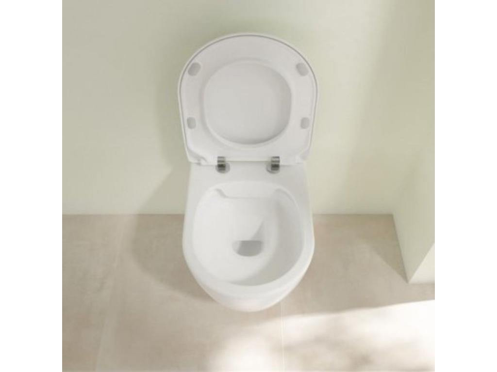 Chicyla ET BOCH Avento wall-hung toilet with slim seat BGXF35671