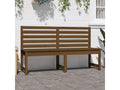 Banc de jardin marron miel 157.5 cm bois de pin massif TKSS96912