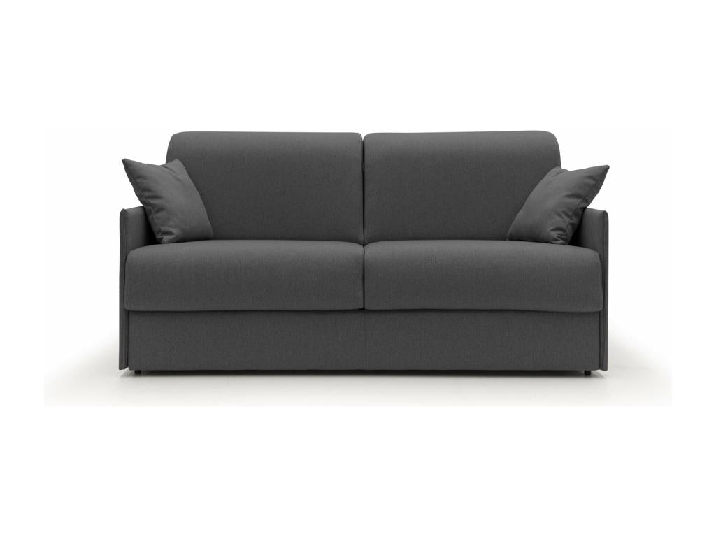 Domopure Convertible Sofa Bed in Waterproof Fabric T13 189 cm Matte - 160x197 Anthracite ZVMY60657