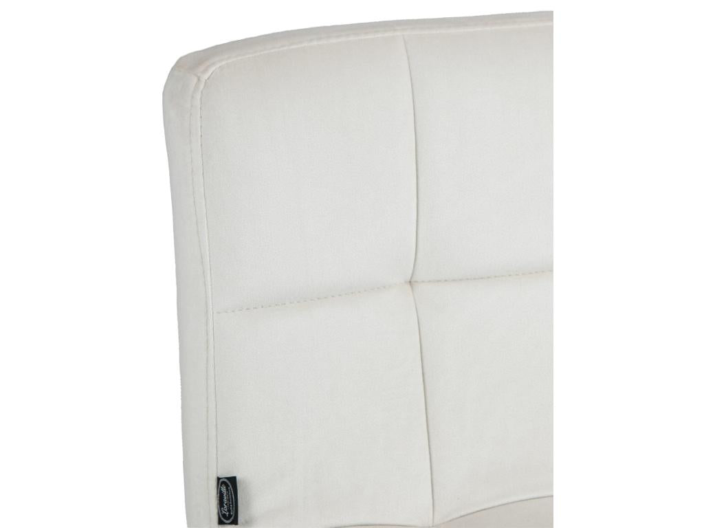 Tabouret de bar chaise métal crème 46x47x94 cm 10 0005330 EYHK11842