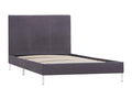 Grey Fabric Bed Frame 90x200 cm EMJV26972