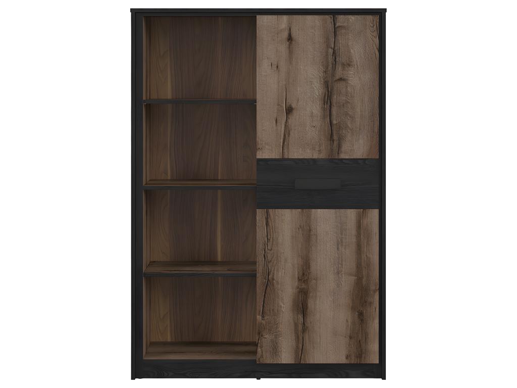 Bibliothèque 1 porte Romane Bois YBJH89370