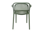 Fauteuil de terrasse vert olive JBNX85582