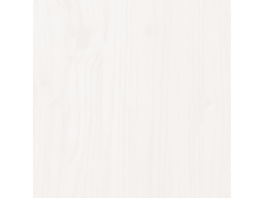 Tables de chevet 2 pièces Blanc 40x35x49 cm Bois de pin massif LGLD24881