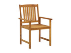 Garden chairs with cushions, 4 pieces, solid Domopure wood BAJN14992