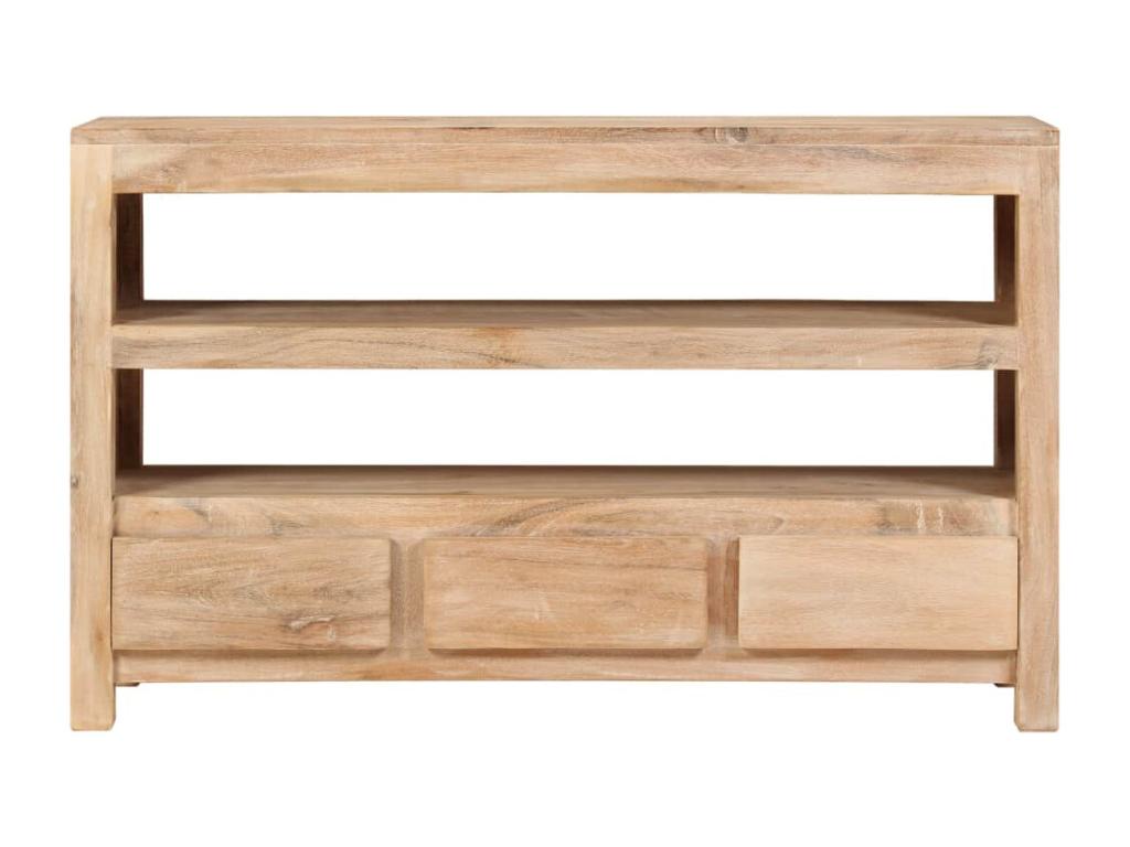 Brown wooden TV stand 90x30x55 cm 2502125 IPGW41480