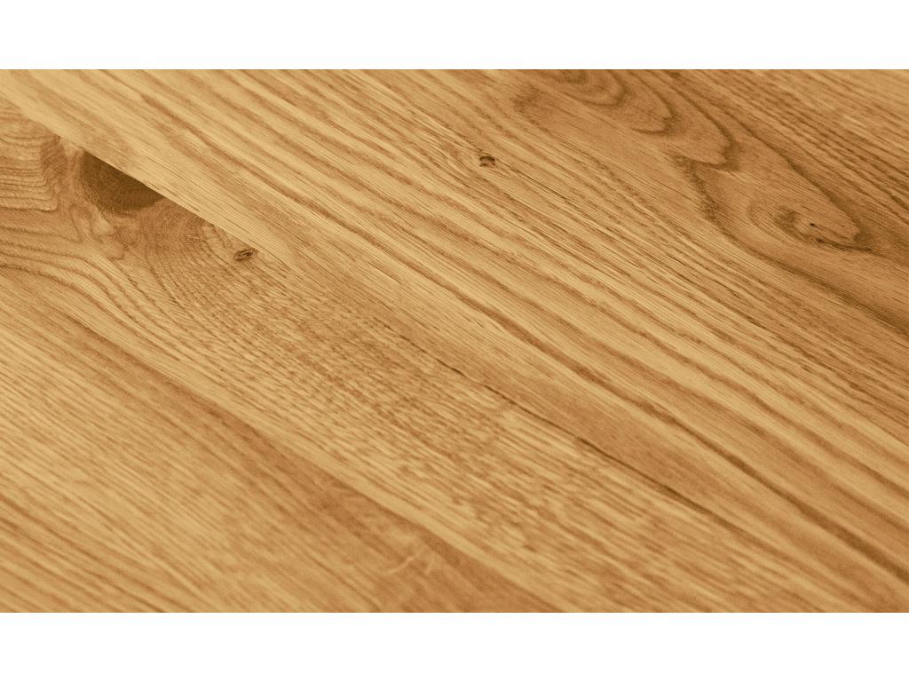 Domopure - Table de salle à manger 90x100 en chêne sauvage huilé naturel GCWN65992