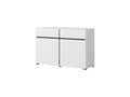 Buffet 2 portes 2 tiroirs Domopure Blanc GUUU44171
