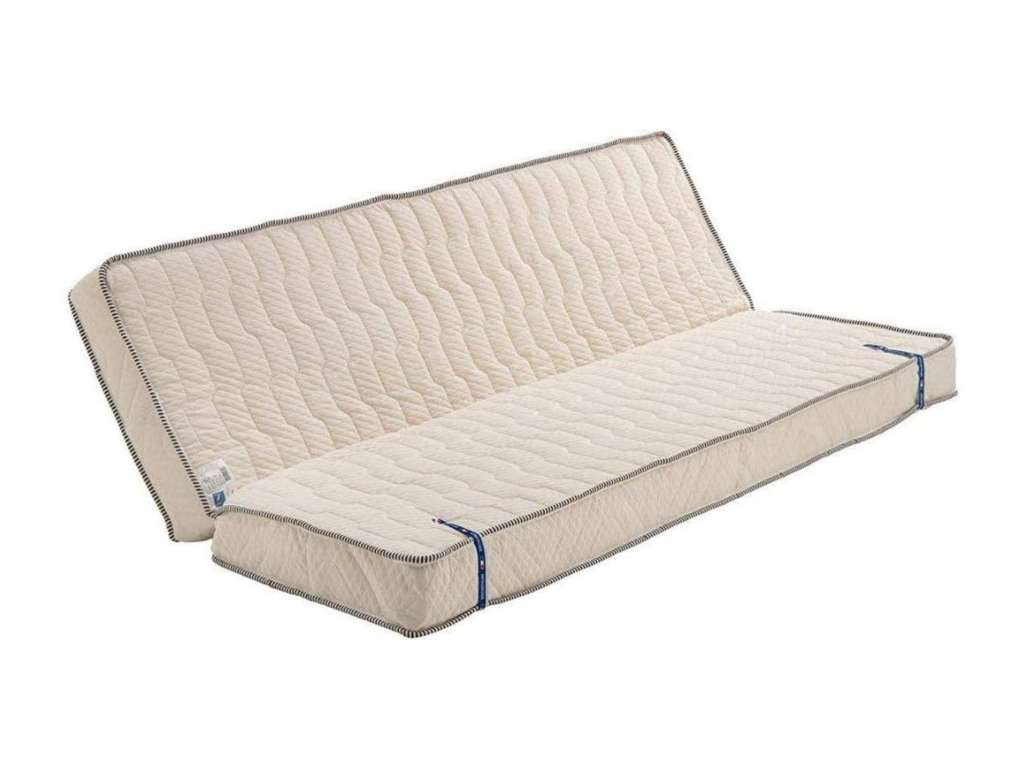 Firm 140x190 cm mattress for all types of sofa beds, with a 21 cm mattress protector, pocket springs, and memory foam - Seat dimensions 70 cm - 5 PMYH12630