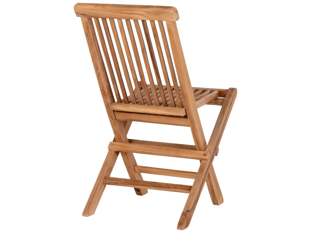 Domopure Chaise de salle à manger pour enfants en teck. OMRU68902