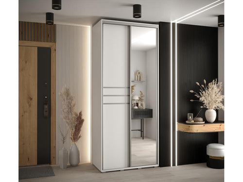 Domopure 11 Sliding Door Wardrobe 235.2/120/45 2 Doors WDNE46561