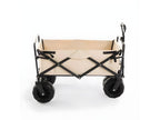 Domopure KIHF51284 Folding Trolley for Garden, Camping, and Beach - 100kg Capacity