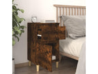 Tables de chevet 2 pcs chêne fumé 40x35x70 YXTJ66925
