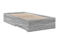 Decohaute grey bed frame with drawers, mattress not included, 90x200 cm XOZV53116