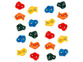 20 Pierres à grimper d'escalade pour structures de jeux - Fixations non inclues SNIK72041