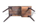 Desk with iron legs, reclaimed wood HCHF04232