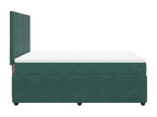 Domopure bed base and mattress, Dark Green 160x200cm Velvet RJXM41600