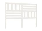 Tête de lit Blanc 141x4x100 cm Bois massif de pin FOPU84275