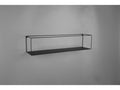 Decohaute - 2 wall shelves - Black - 65x15x15cm and 60x13x13cm CTPA90119