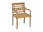 Chaises Domopure avec coussins 8 pièces Bois de teck solide NYEN80841