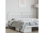 White metal headboard 193 cm FVQW63525