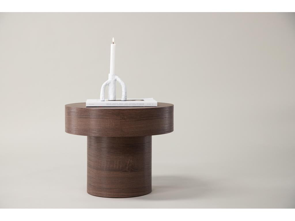 Table D'Appoint Domopure ST50 50x50x40 Brun FKLE44280