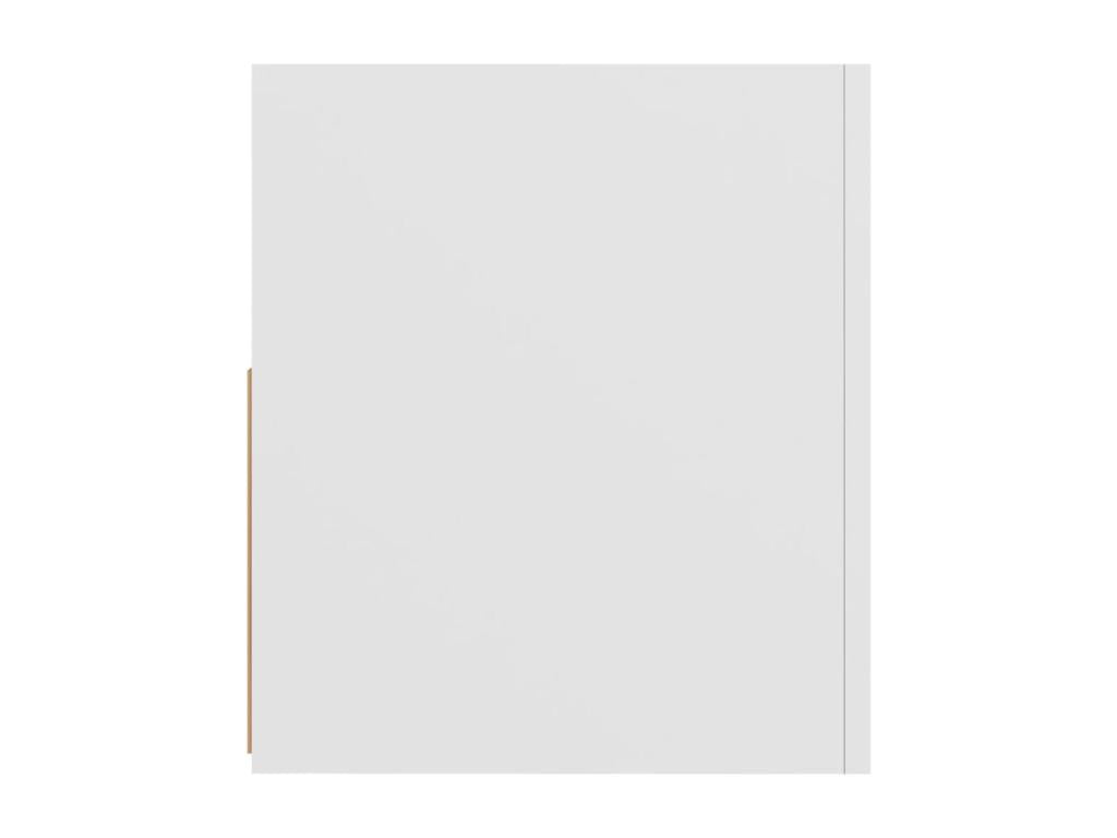 Meuble TV avec Decohauteères LED blanc 90x35x40 cm ACQK09555