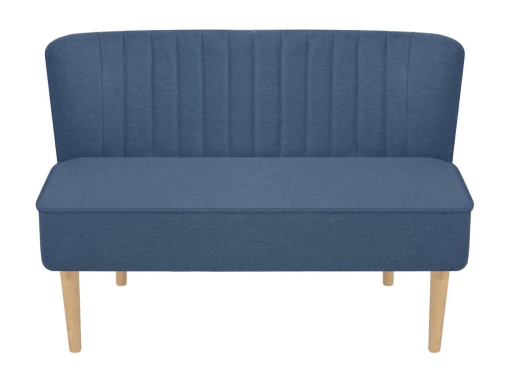 Sofa 117x55.5x77 cm Blue Fabric CNGC59322