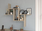 Wall shelf - Domopure oak - 90 cm - FIESTA SLBO10807