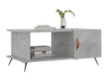 Concrete grey coffee table 90x50x40 cm engineered wood NJHS93850