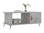 Concrete grey coffee table 90x50x40 cm engineered wood NJHS93850