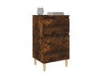 Tables de chevet 2 pcs chêne fumé 40x35x70 YXTJ66925
