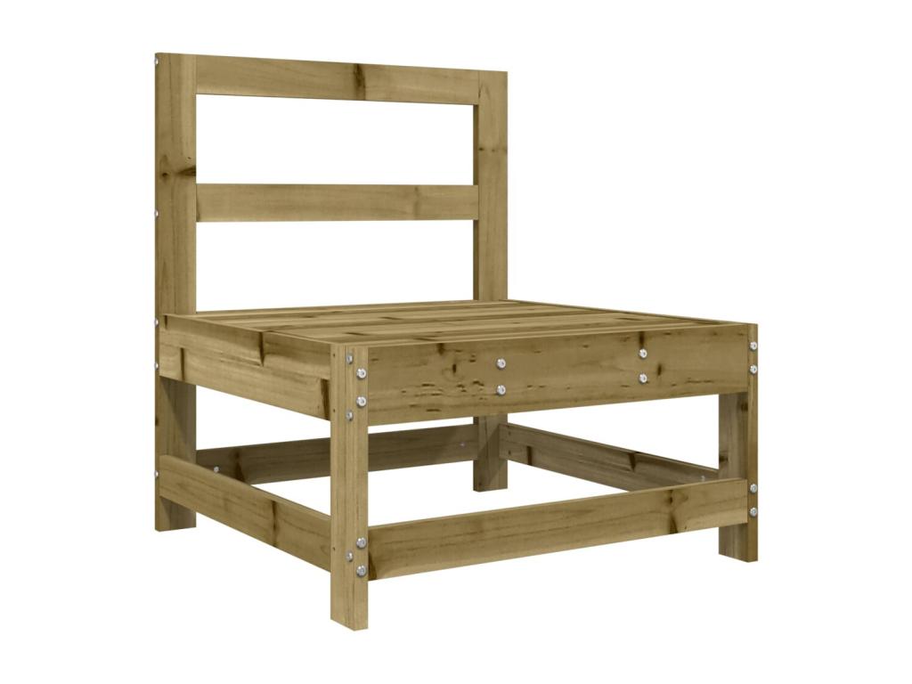 7-piece garden furniture set in impregnated pine wood HCAR13568