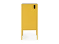 Domopure - Small wooden storage unit H89cm Colour - Mustard yellow YOCH36797