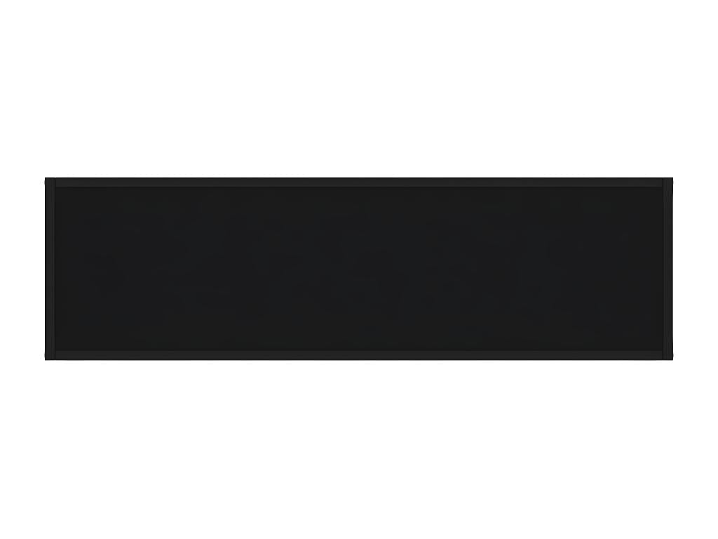 Table console Noir 120x35x75 cm Verre trempé HSNF71154