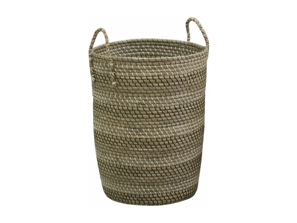 Paniers à linge tressés en jonc de mer Lot de 3 ASHV29880