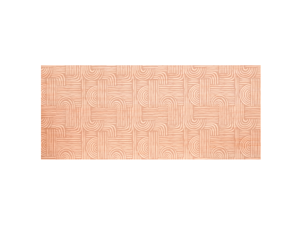 Tête de lit en bois de pin naturelle imprimée 150x80cm - Domopure GCKN82157