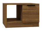 Coffee table, brown oak, 50x50x36 cm, engineered wood, COXX61601