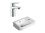 Domopure ET BOCH Architectura washbasin set with Grohe Domopure basin mixer tap, size S, EUDD23611