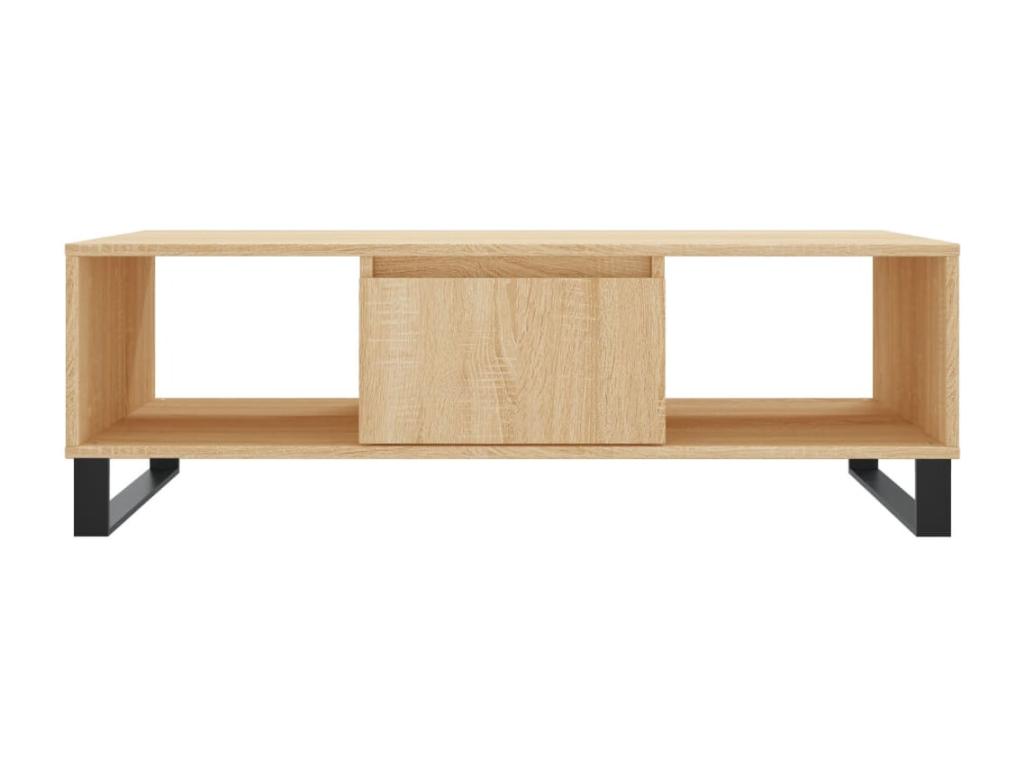 Decohaute oak coffee table 104x60x35 engineered wood SEHH61260