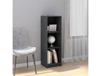Bibliothèque-Séparateur de pièce Gris 36x33x110 Pin massif WYIR98010