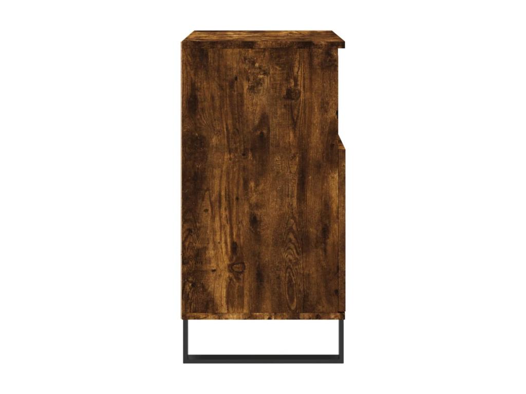 Buffets 3 pcs Chêne fumé Bois d'ingénierie KMCW88079