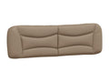 Cappuccino headboard cushion 180cm faux leather XPAU73336