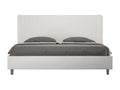 Domopure storage bed, 200x210 cm, white faux leather, Domopure IMAY80571