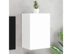 Meuble TV mural blanc 40.5x30x60 cm bois d'ingénierie FONX56071