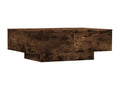 Smoked Oak Coffee Table 90x60x31 cm Engineered Wood XNQS39246